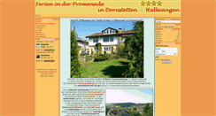 Desktop Screenshot of ferienwohnung-panorama.de
