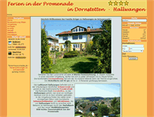 Tablet Screenshot of ferienwohnung-panorama.de